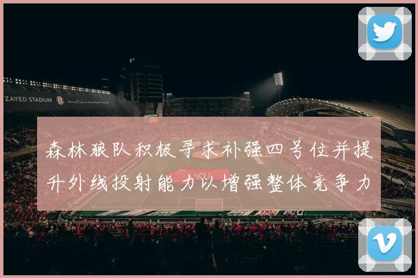 森林狼队积极寻求补强四号位并提升外线投射能力以增强整体竞争力